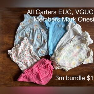 Carter's Colorful Bodysuit Set